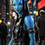 Avatar, Navi on the Earth, Cyberpunk