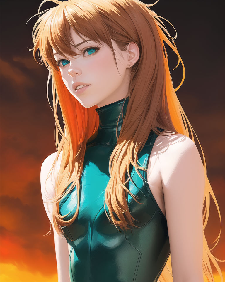 Asuka Langley Sohryu by BeeChanArt on DeviantArt