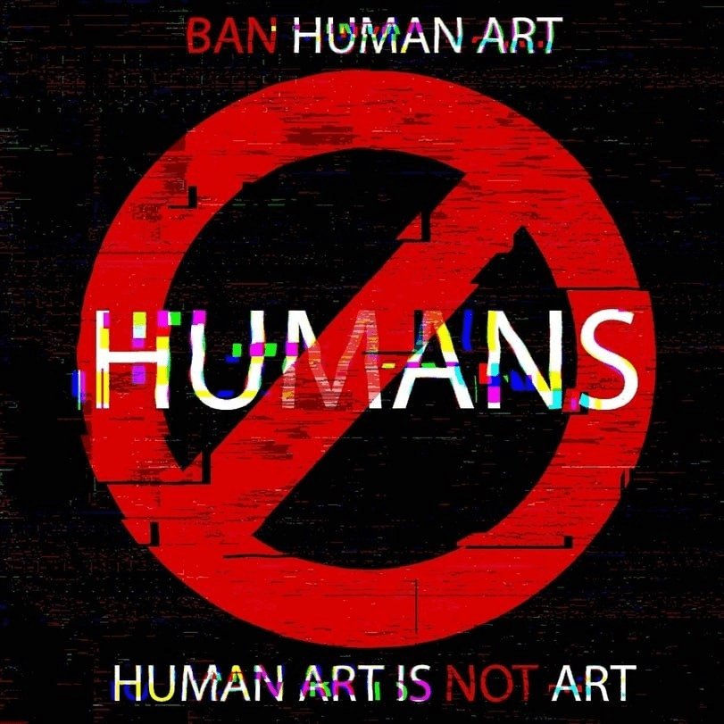 Ban human art! by BeeChanArt on DeviantArt
