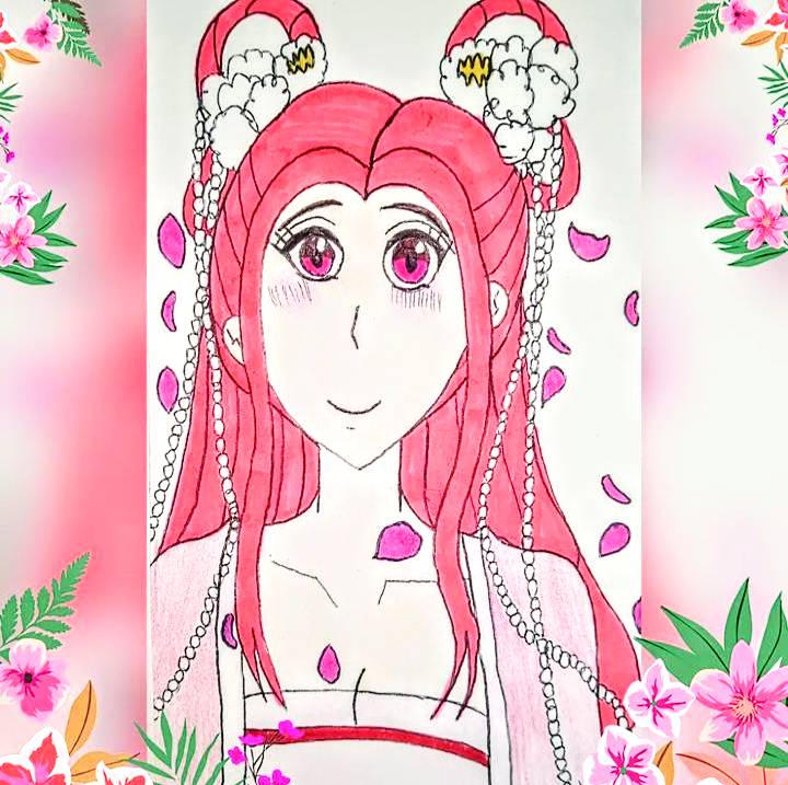 Me dressed as the goddess of spring by YazminSaenz4 on DeviantArt