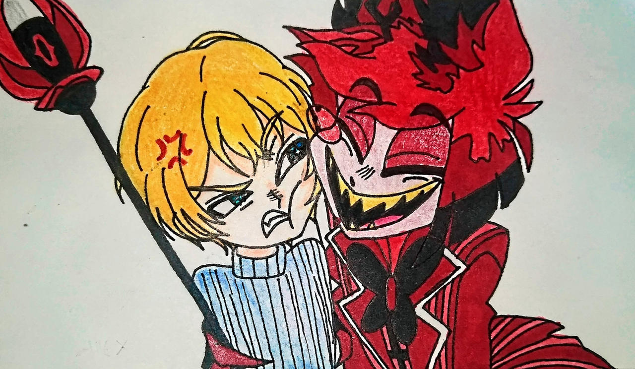 Alex Rochon Alistor Alex with his father Alastor by YazminSaenz4 on DeviantArt