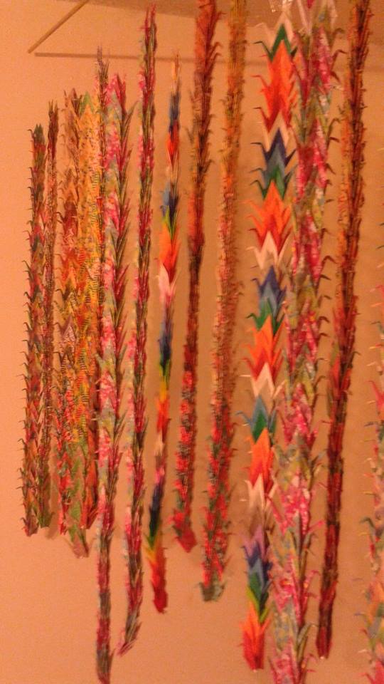 680 paper cranes out of 1000