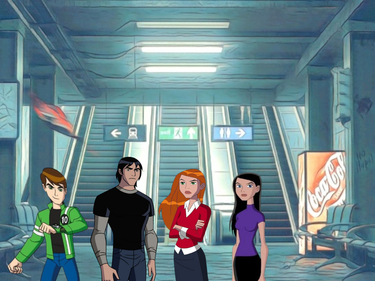 Team Tennyson adds a new member to the team by LoudCasaMAGA92 on DeviantArt