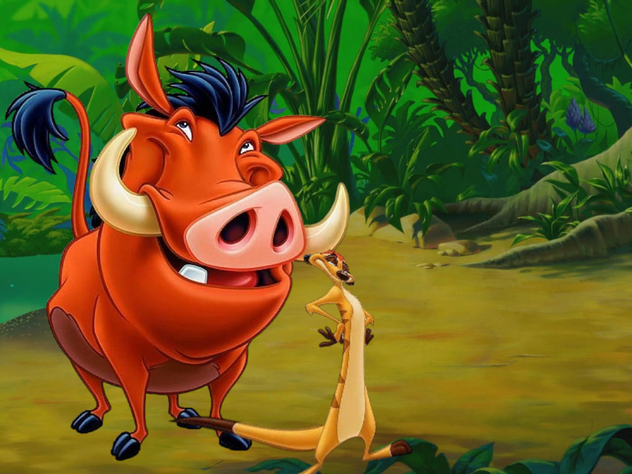Timon and Pumba by LoudCasaMAGA92 on DeviantArt