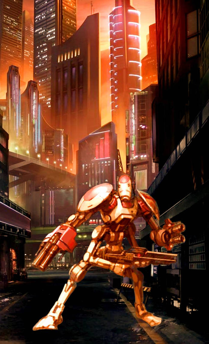 Futuristic Battle Droid by LoudCasaMAGA92 on DeviantArt