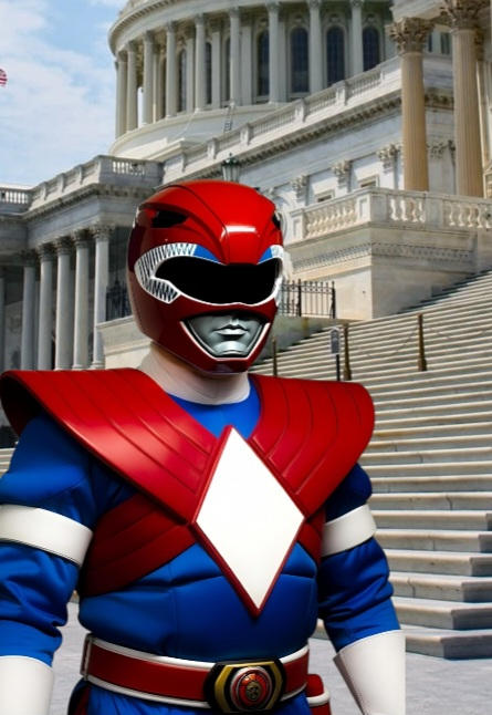 Donald Power Ranger Donald J. Trump: America's Power Ranger by LoudCasaMAGA92 on DeviantArt