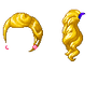 Fantage Hair Crop- Blonde Ponytail