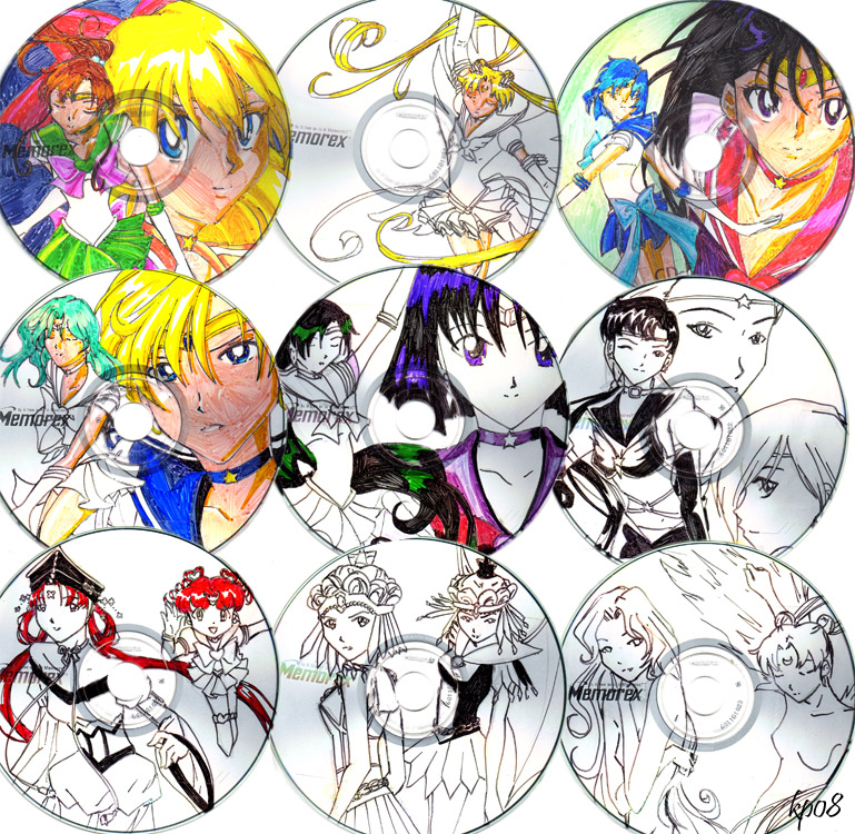 Sailor Moon CDs Stars