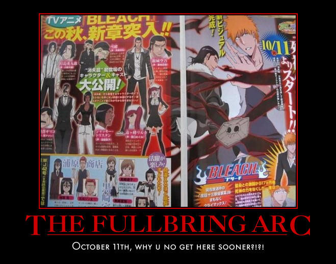 Gotei 13's Enter Bleach Anime ( arc Fullbring )