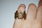 Zelda Triforce Ring by knil-maloon