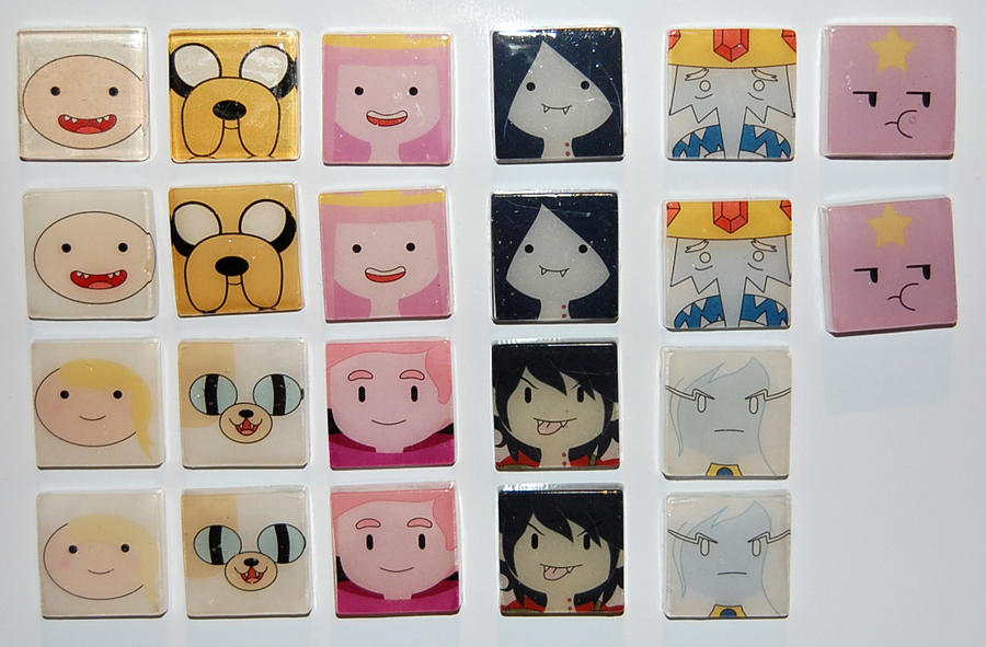 Adventure Time magnets full set