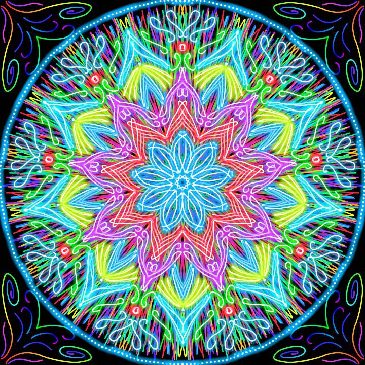 Mandala Pattern Multi Layered multi color mandala by Truley58 on DeviantArt