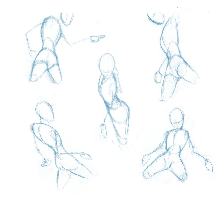 Random Poses Random poses 5 by Vibrantes on DeviantArt