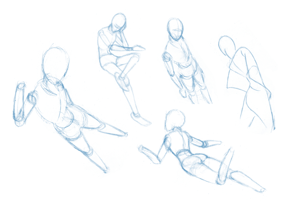 Random poses 7