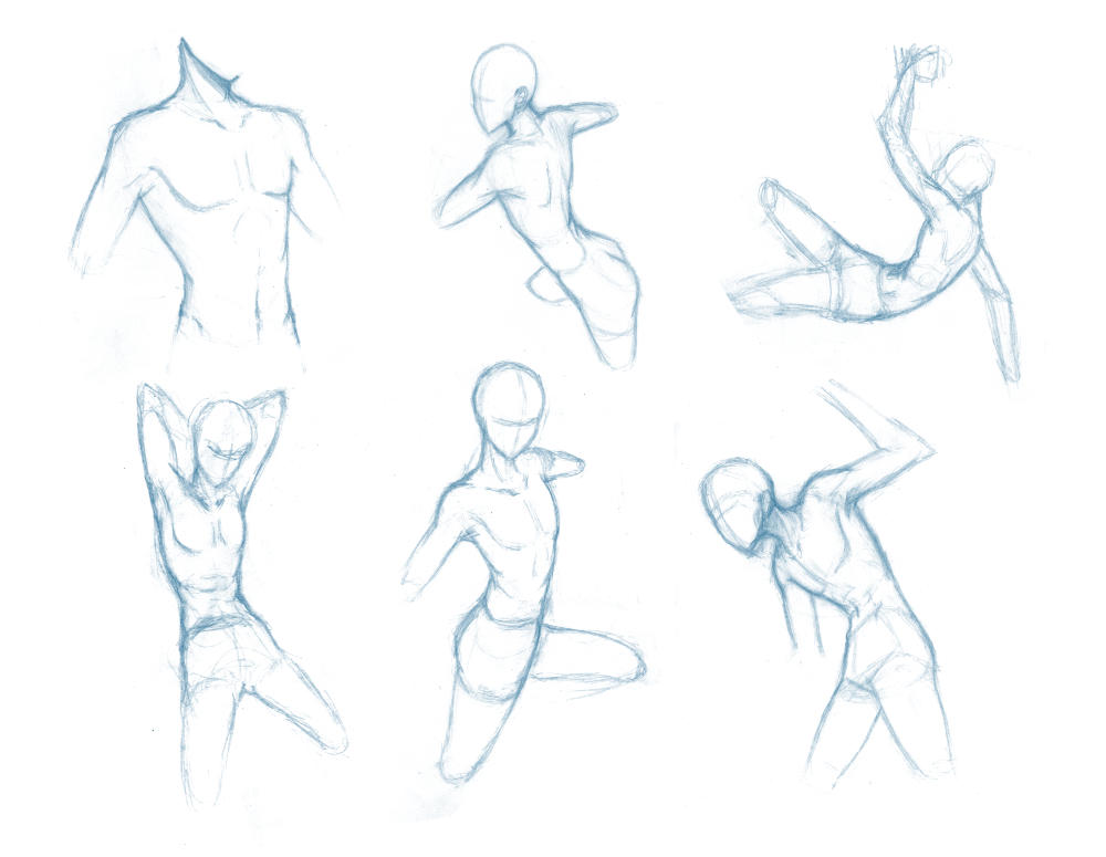 Random Poses Random poses 8 by Vibrantes on DeviantArt