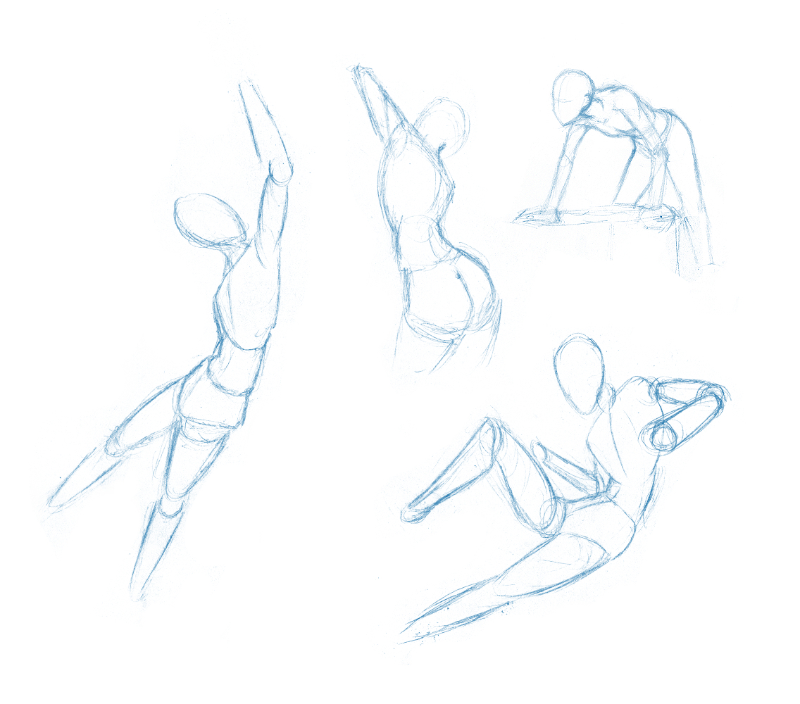 Random poses 9