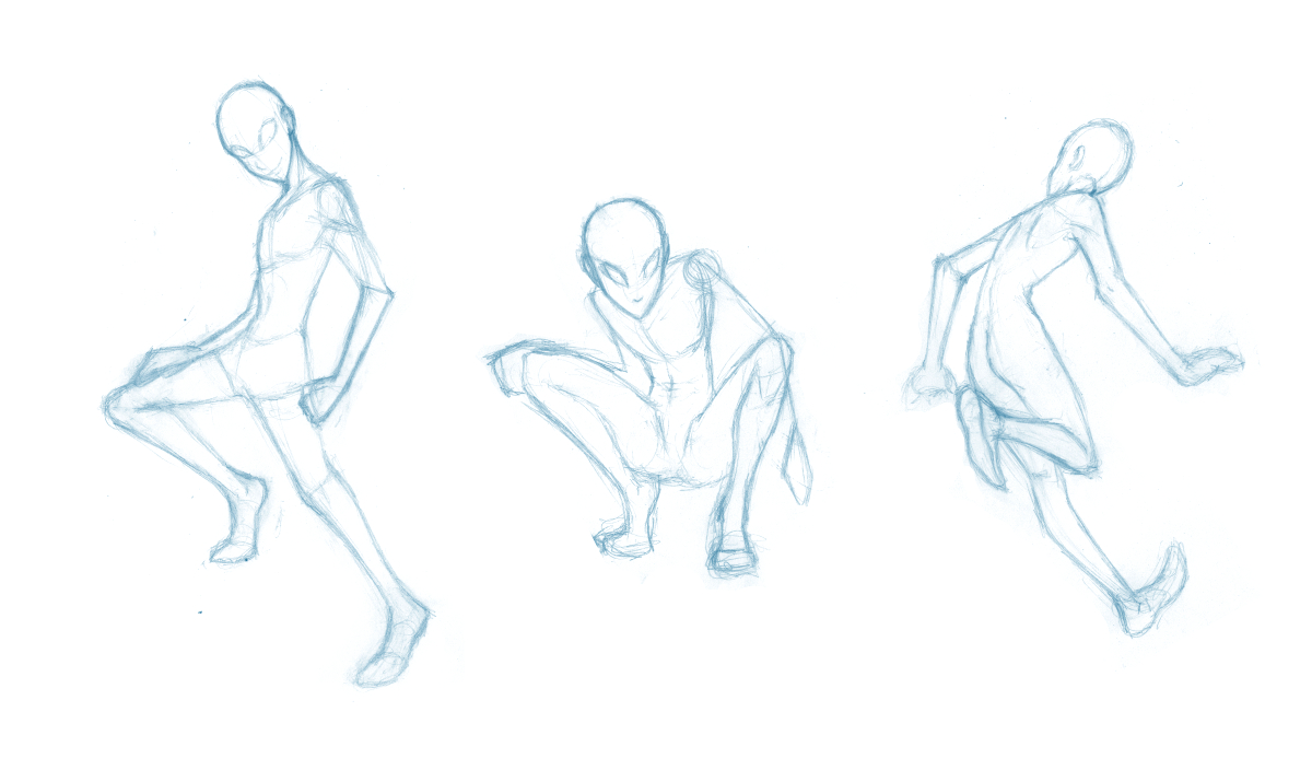 Random poses 11