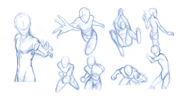 Pose Studies 8 - References from Robert Marzullo