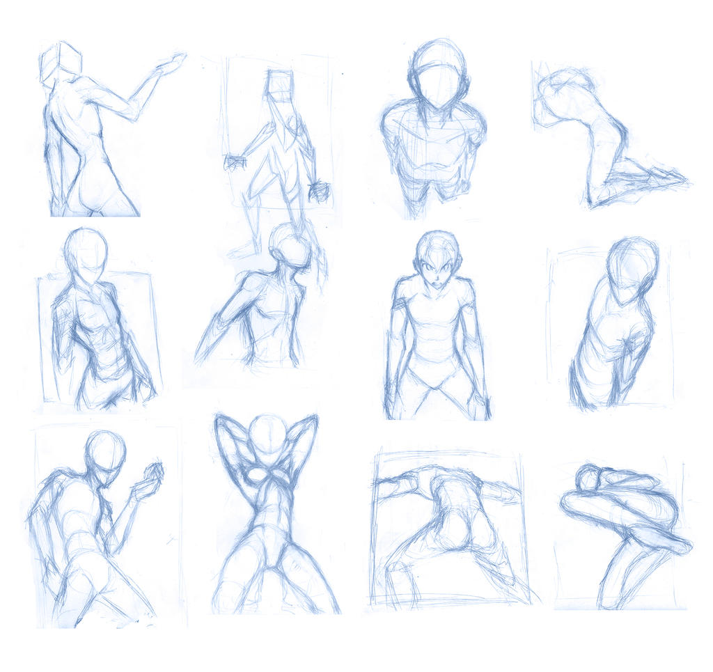 Random Poses Random poses 24 by Vibrantes on DeviantArt