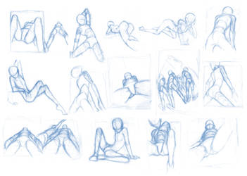 Random poses 26 (the 'dirty' sheet :v)