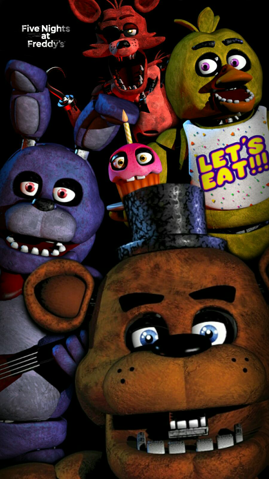 Five Nights At Freddy's Characters by GareBearArt1 on DeviantArt