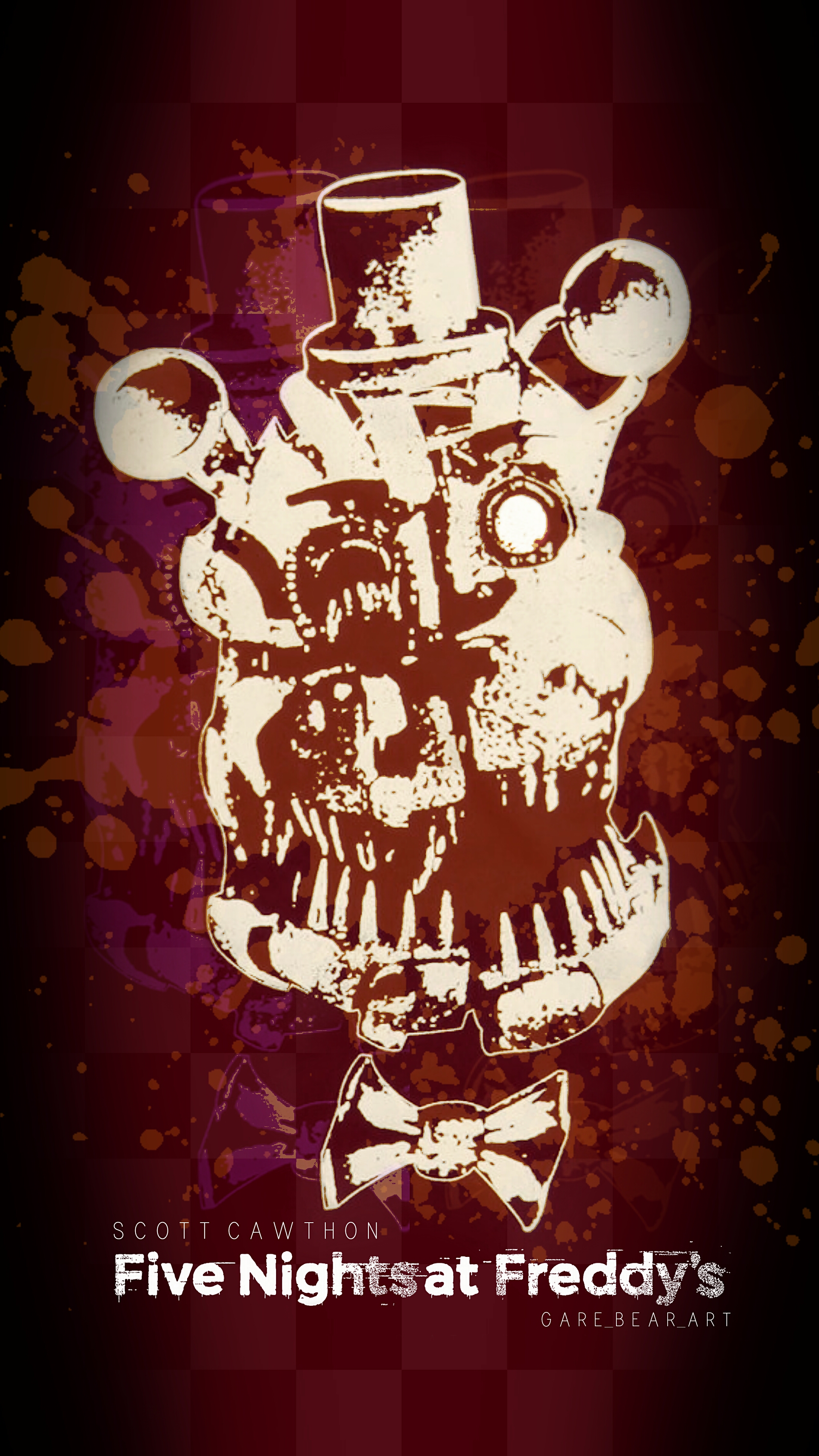 Molten Freddy, fazbear, fnaf, molten freddy, HD phone wallpaper