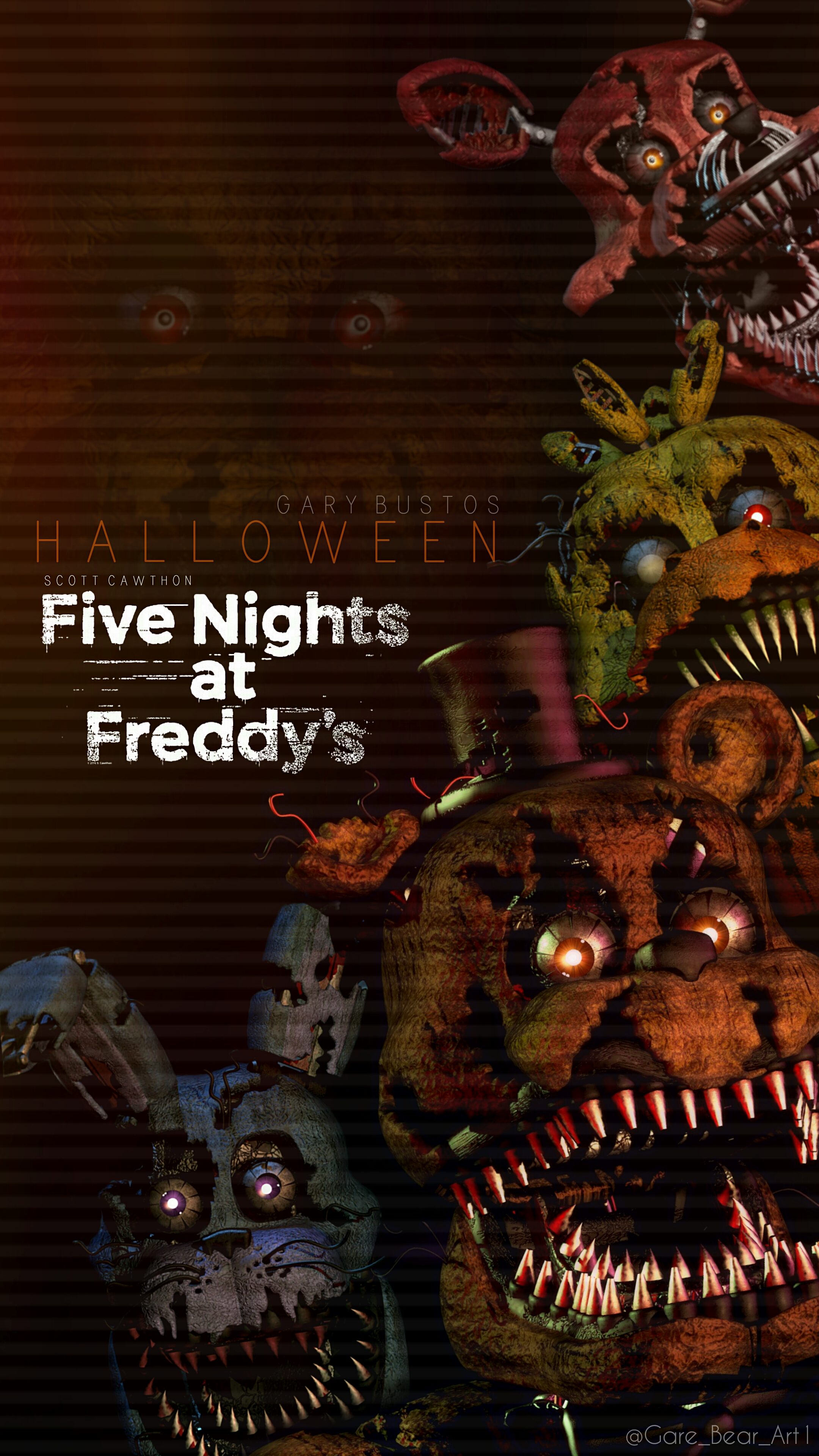 Fnaf SB Wallpaper by GareBearArt1 on DeviantArt