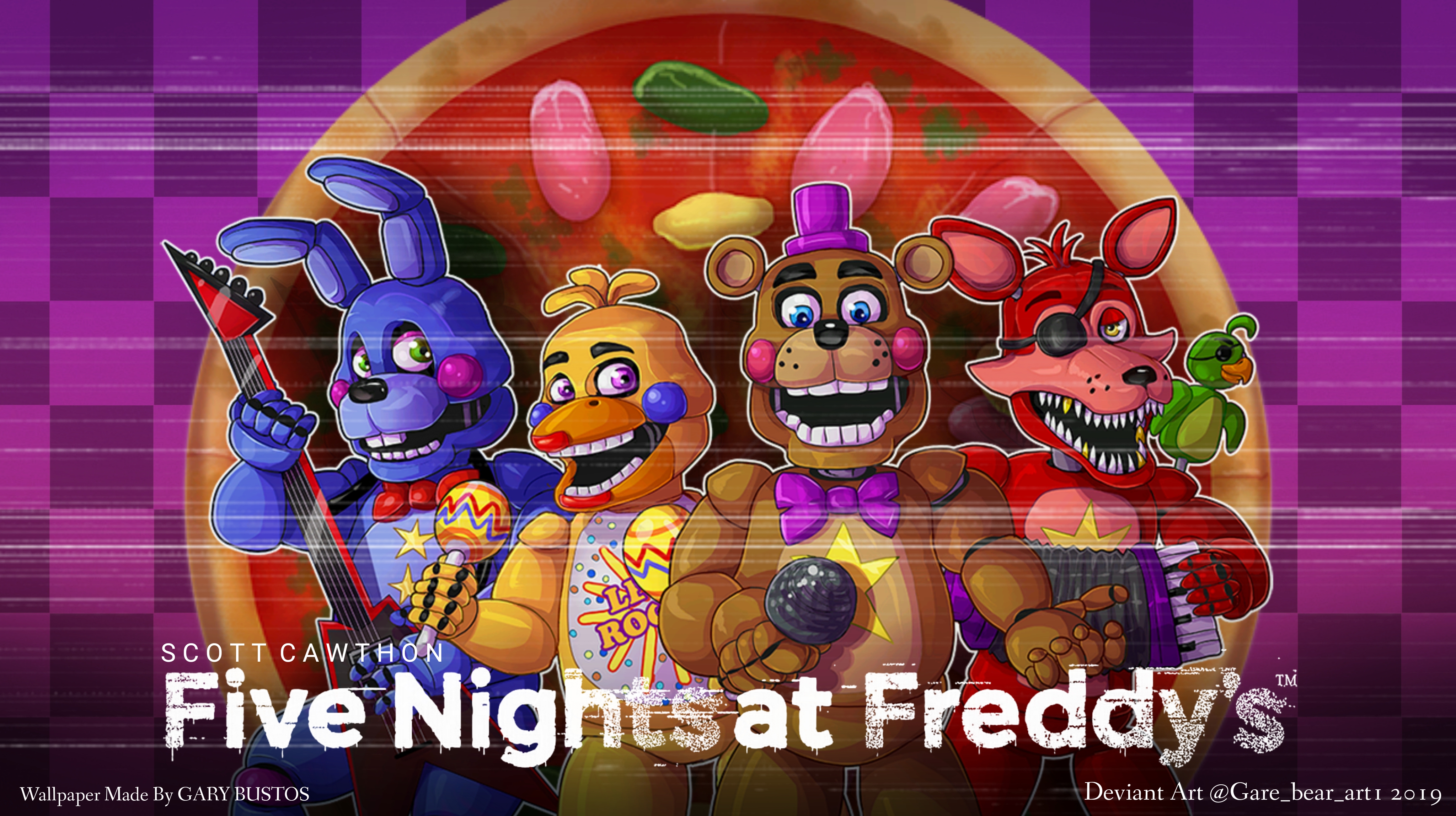 FNaF SFM] Pizzeria Simulator wallpaper by AftonProduction on