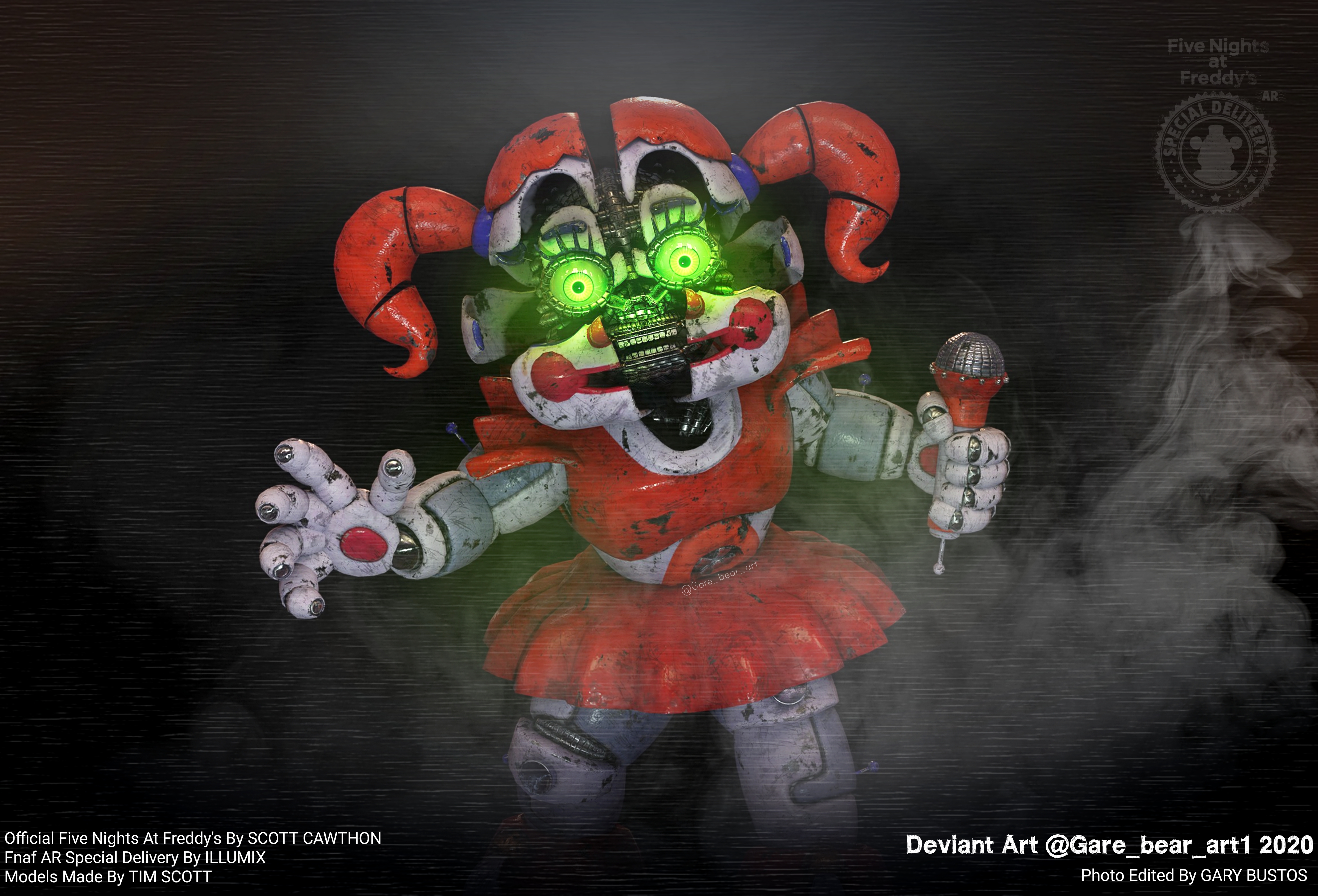 Fnaf AR Special Delivery Skins by GareBearArt1 on DeviantArt