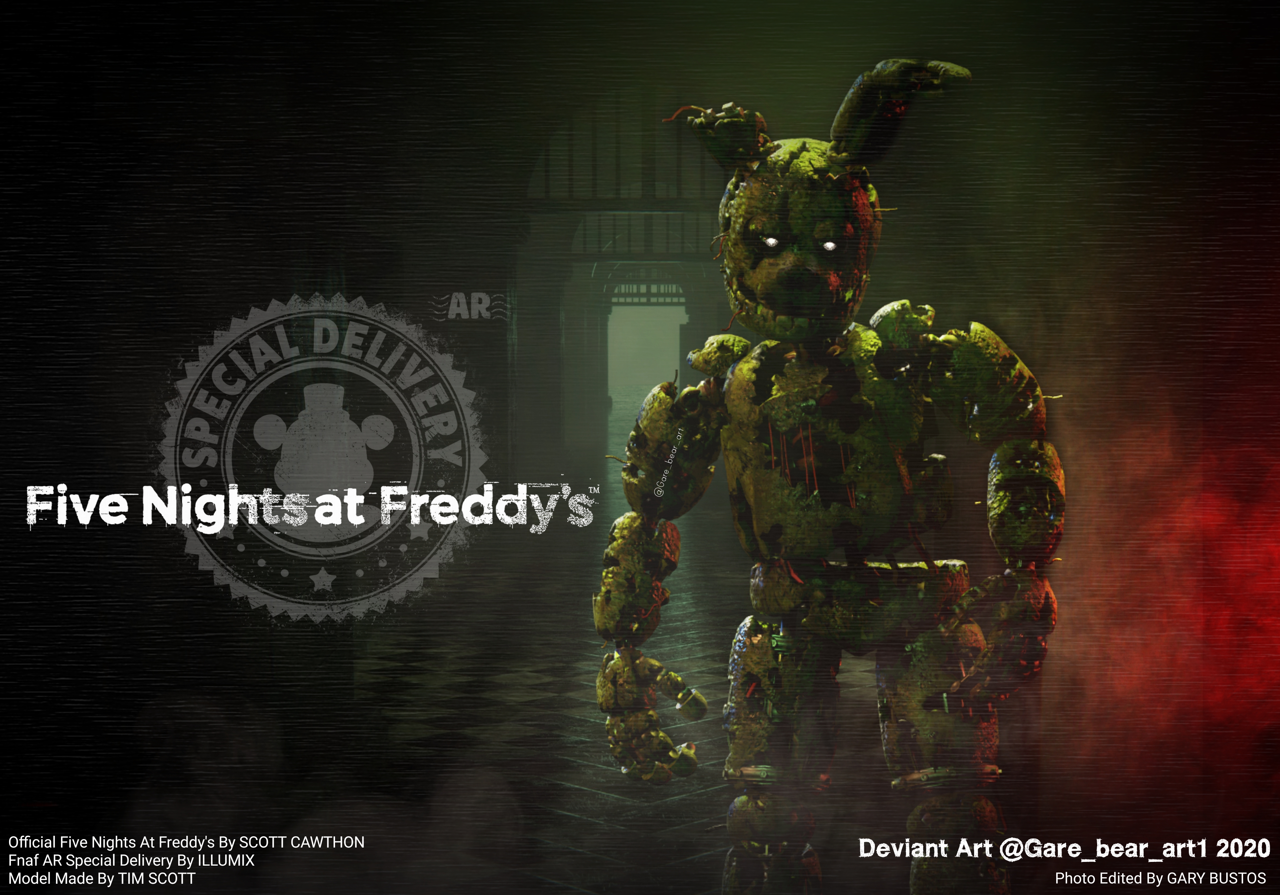 Fnaf AR Special Delivery wallpaper by GareBearArt1 on DeviantArt