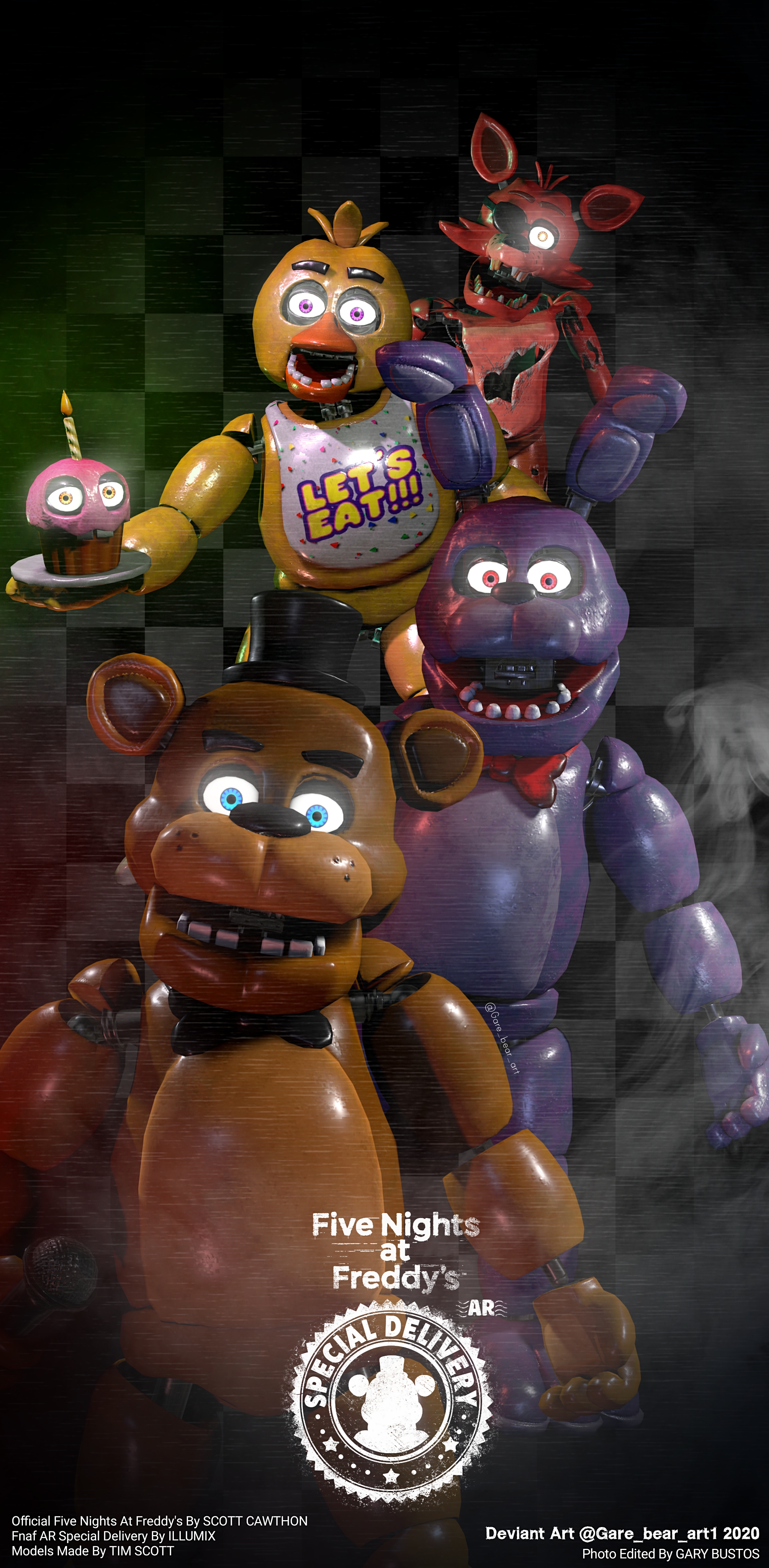 Fnaf AR Special Delivery by GareBearArt1 on DeviantArt