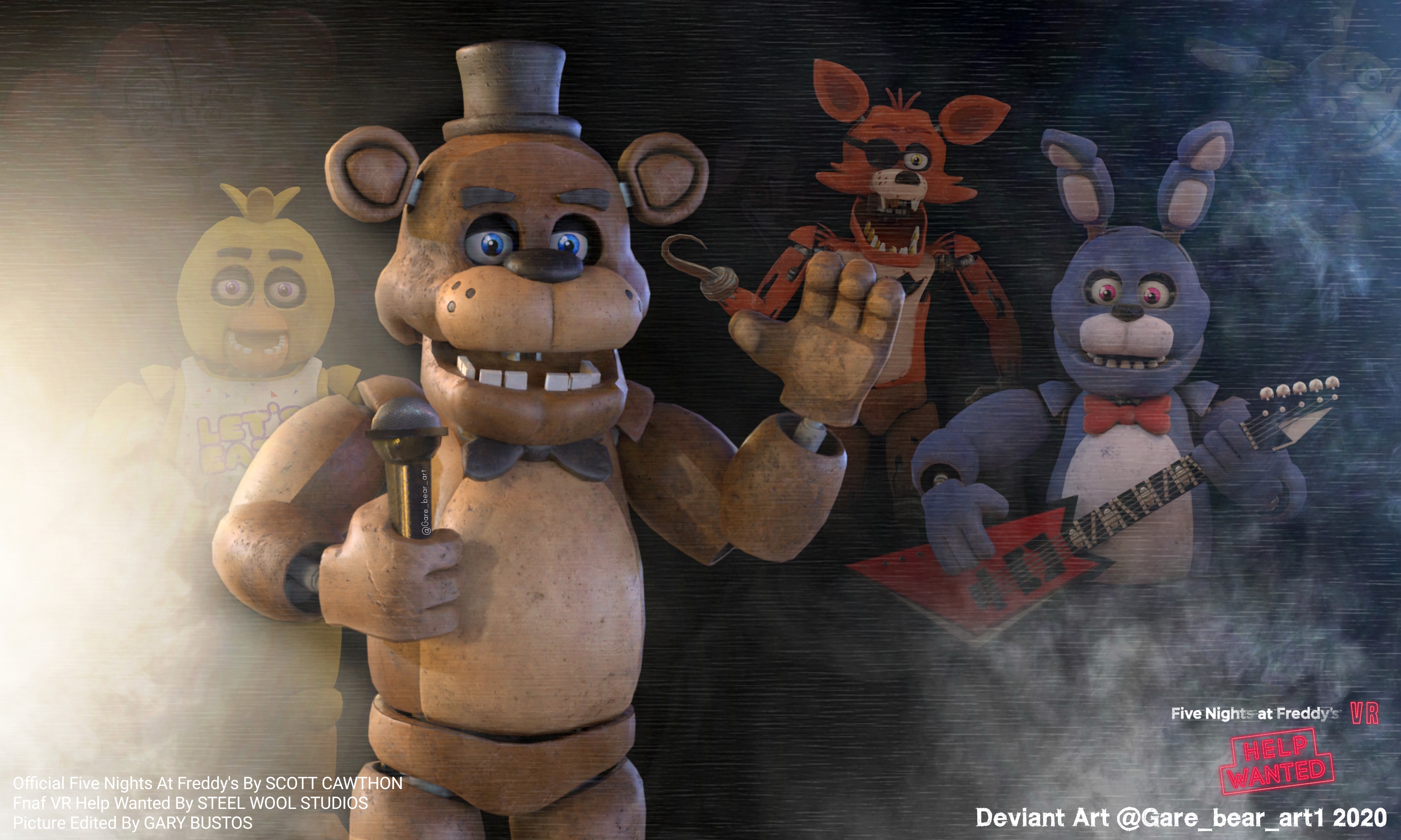 Fnaf Help Wanted Art by JunkBox39 on DeviantArt