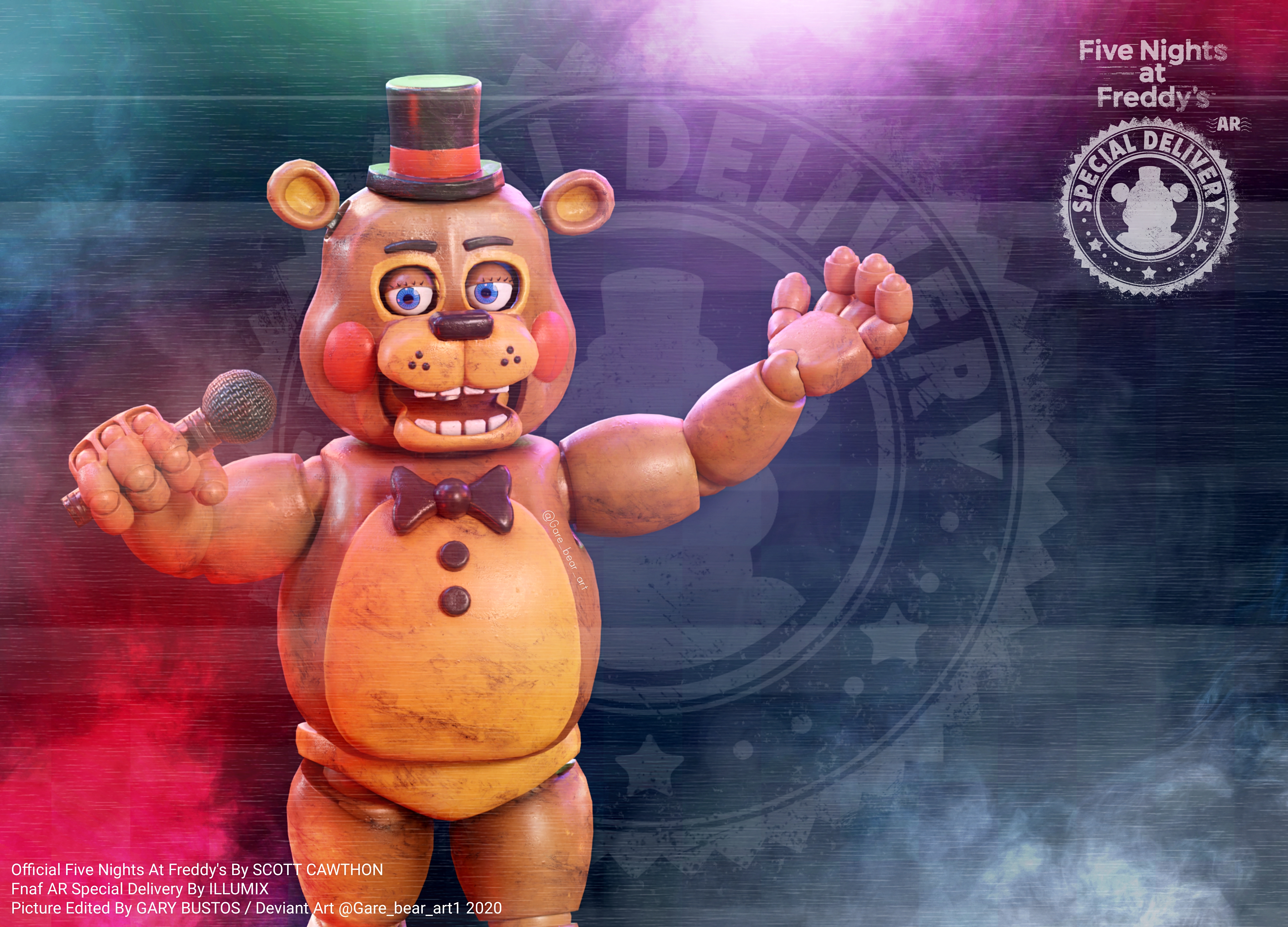 Fnaf AR Special Delivery wallpaper by GareBearArt1 on DeviantArt