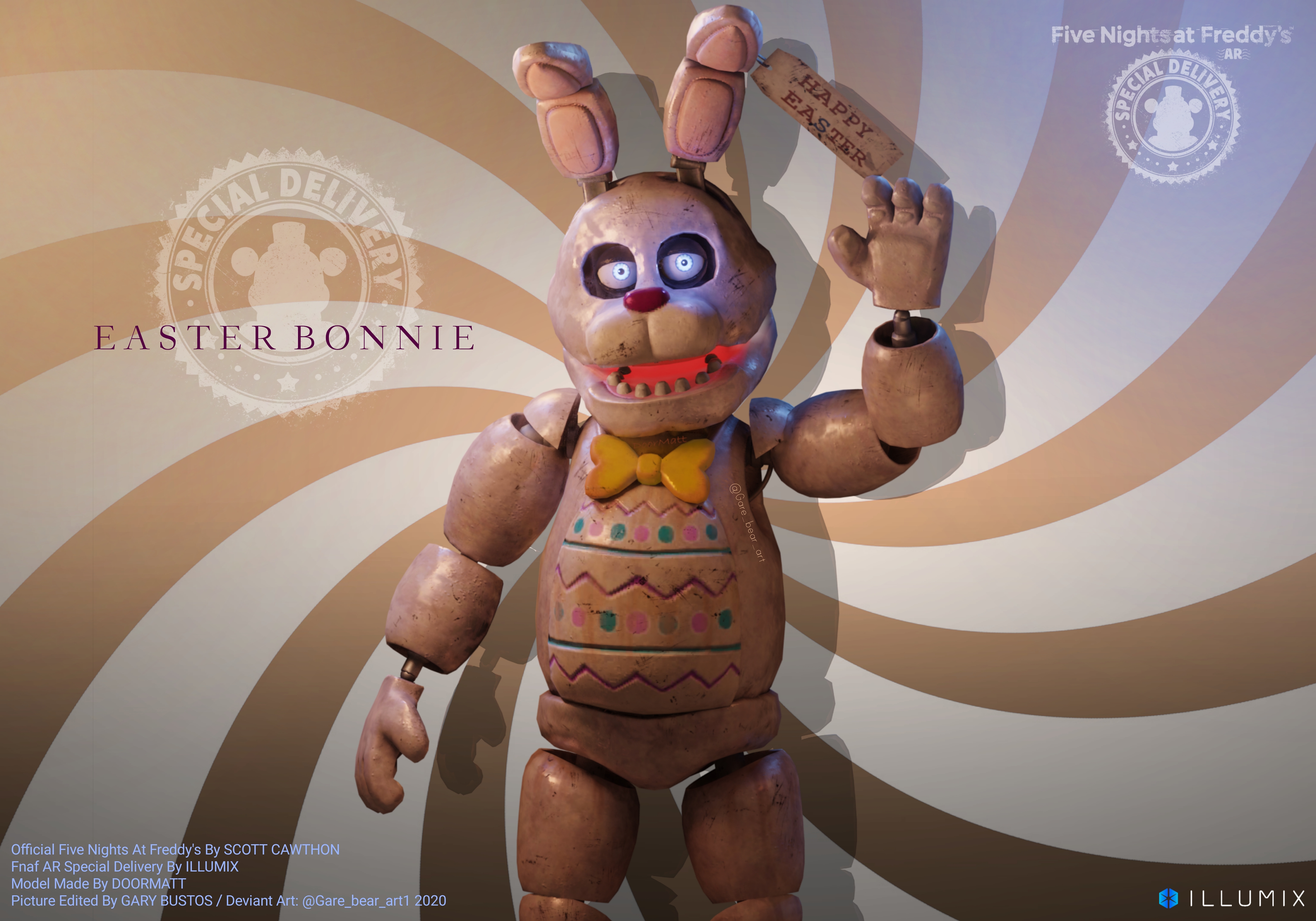 Fnaf AR Special Delivery by GareBearArt1 on DeviantArt