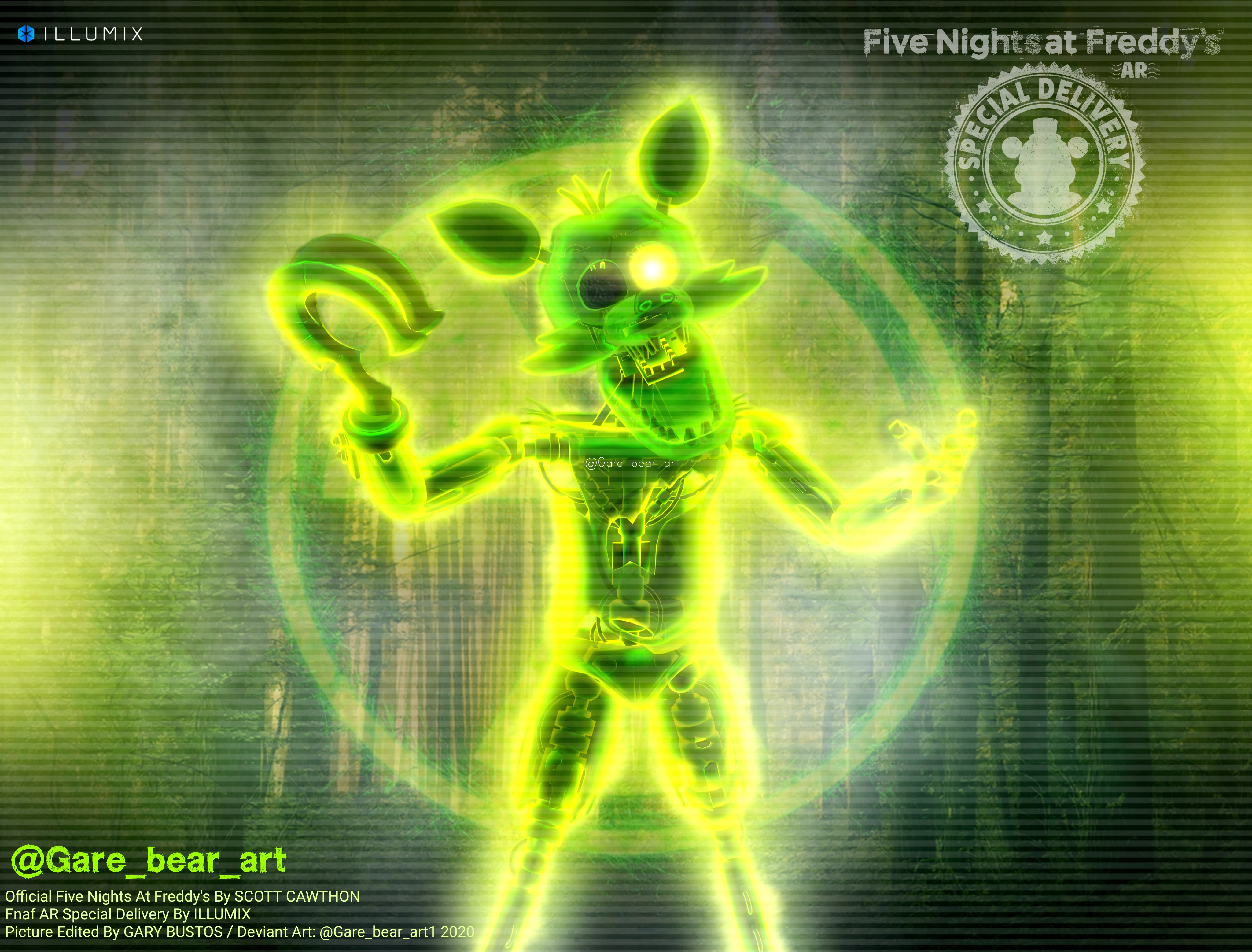 Five Nights At Freddy's Security Breach Wallpaper by GareBearArt1 on  DeviantArt