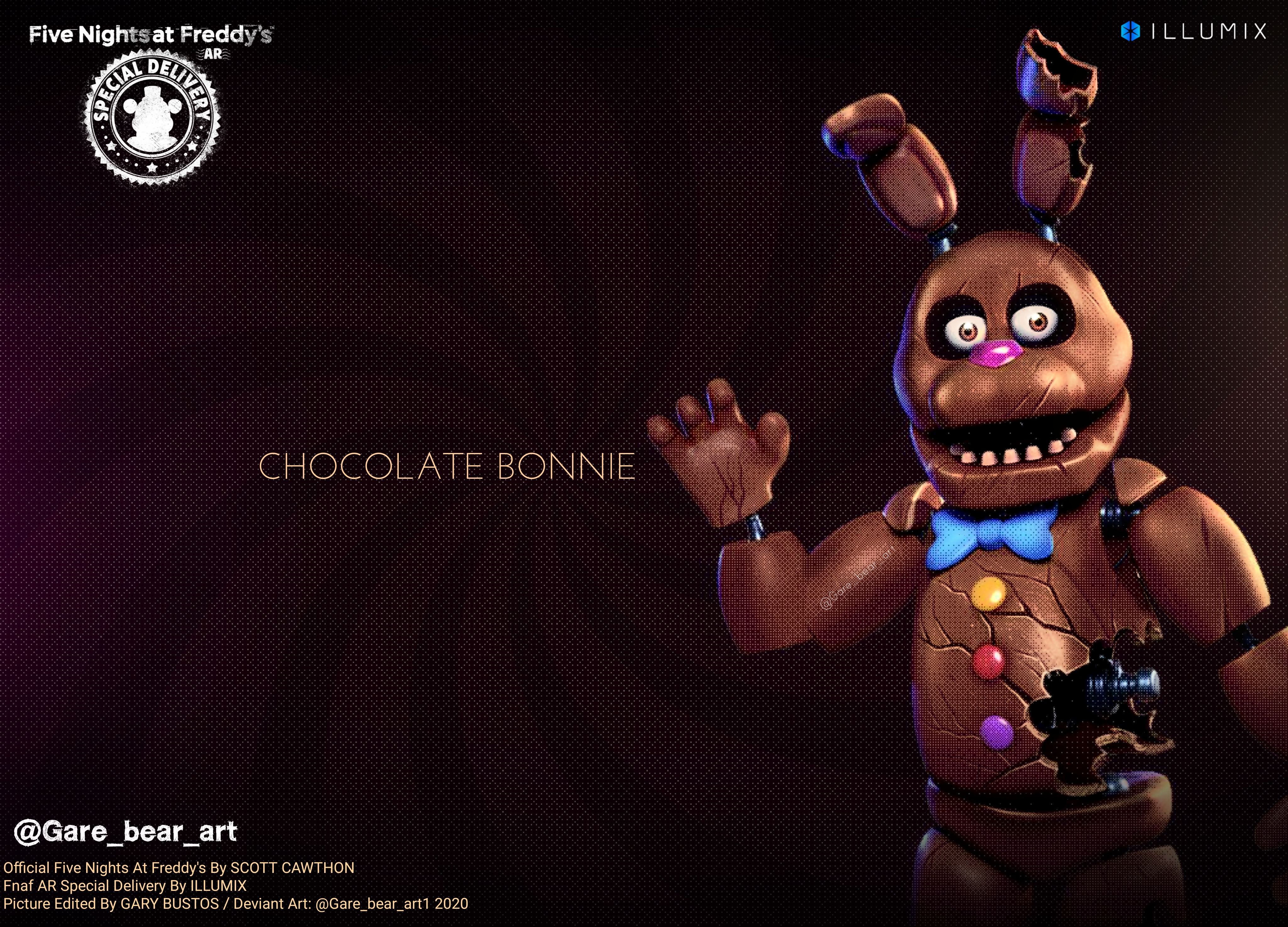 Fnaf AR Special Delivery Skins by GareBearArt1 on DeviantArt