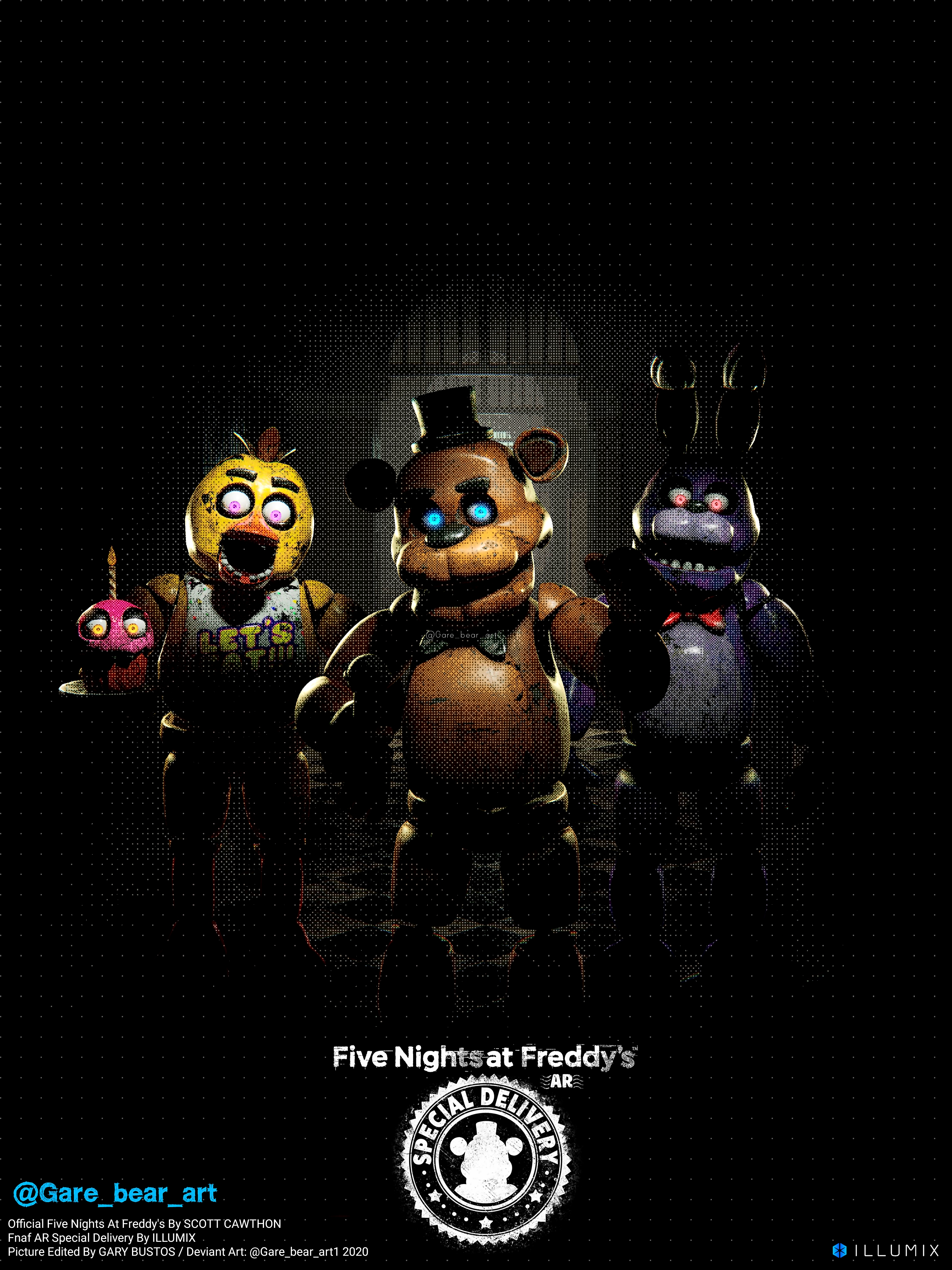 Five Nights At Freddy's AR Special Delivery by GareBearArt1 on