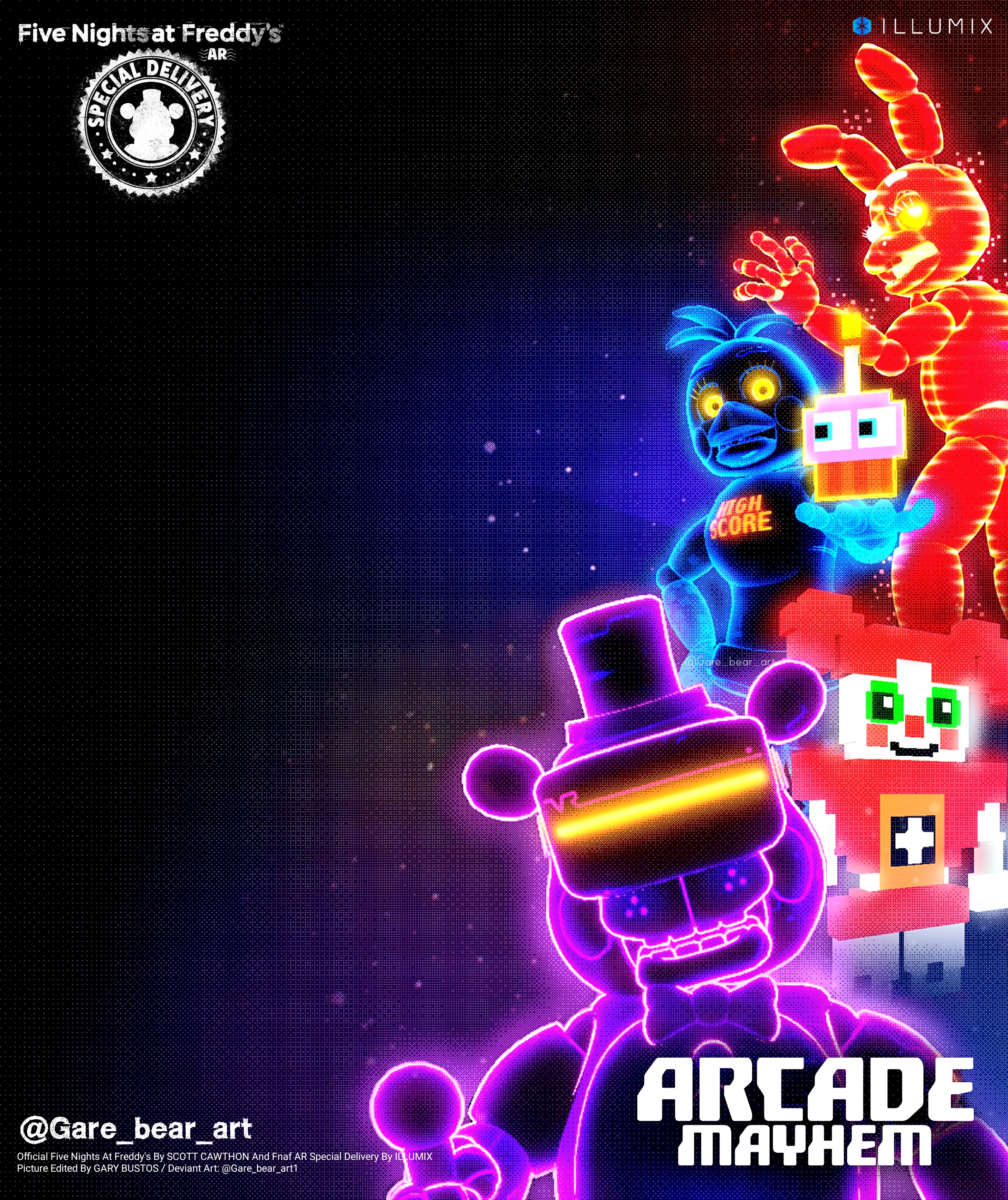 Fnaf SB Wallpaper by GareBearArt1 on DeviantArt