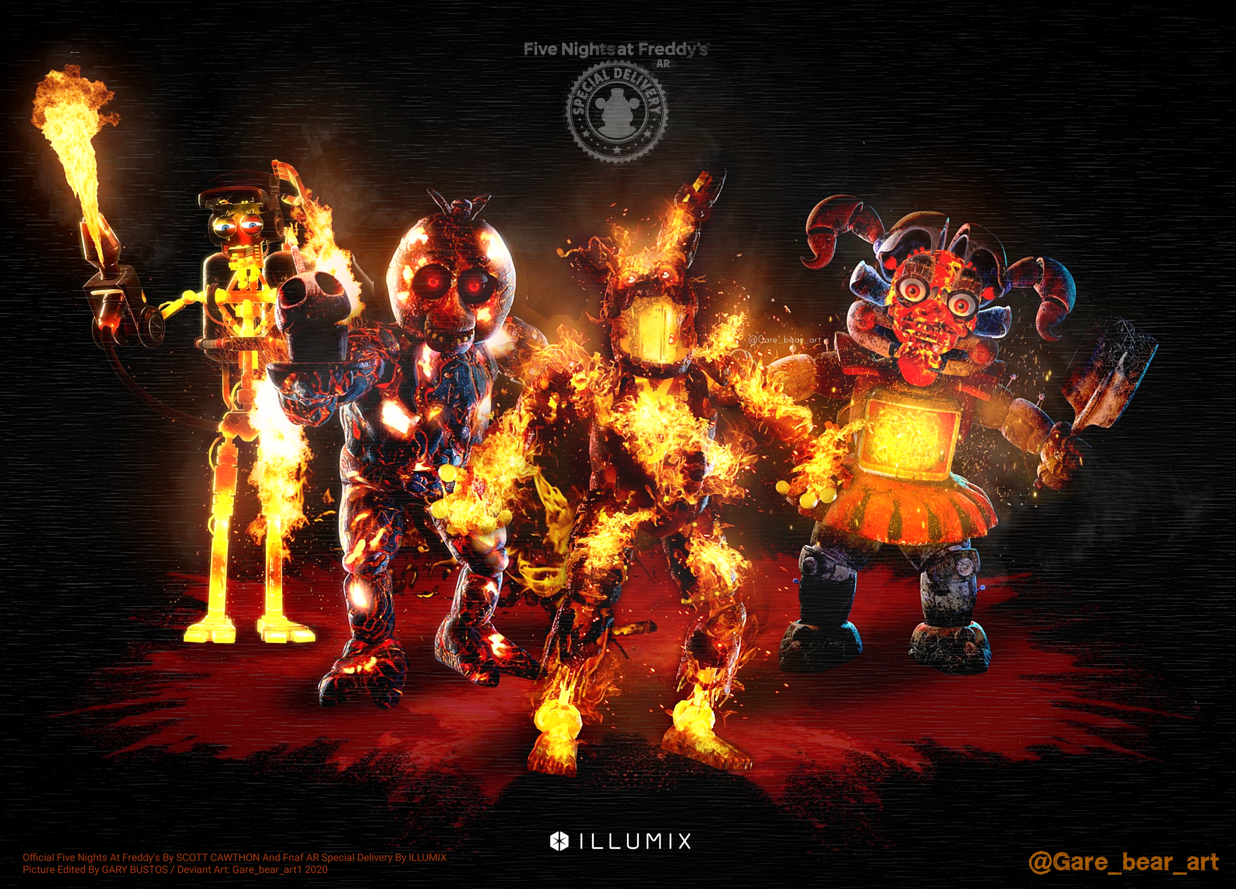 FNAF World Ultimate Character Roster (WIP) by Legofnafboy2000 on DeviantArt