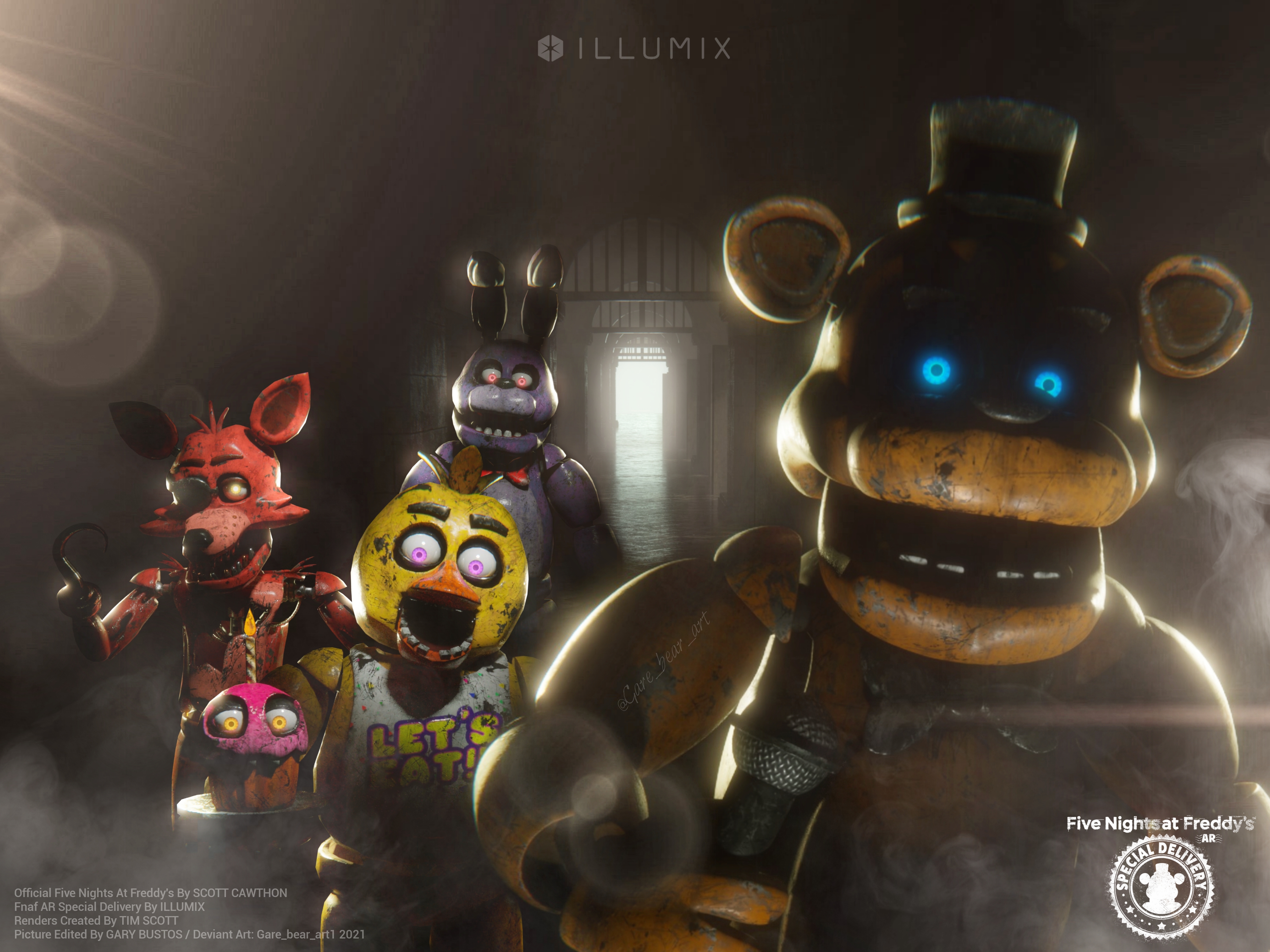 Fnaf AR Special Delivery Wallpaper 2021 by GareBearArt1 on DeviantArt