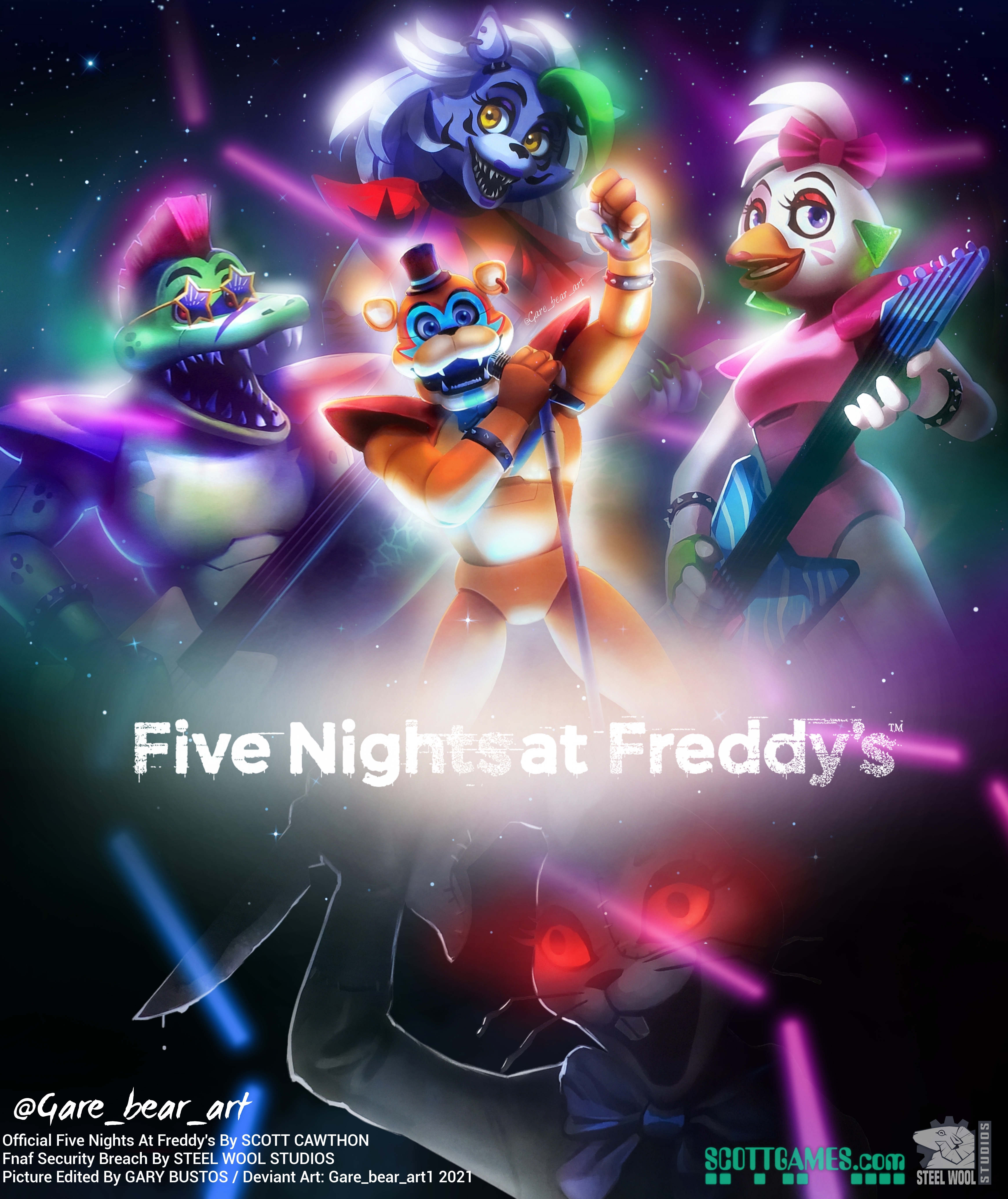 Fnaf SB Wallpaper by GareBearArt1 on DeviantArt