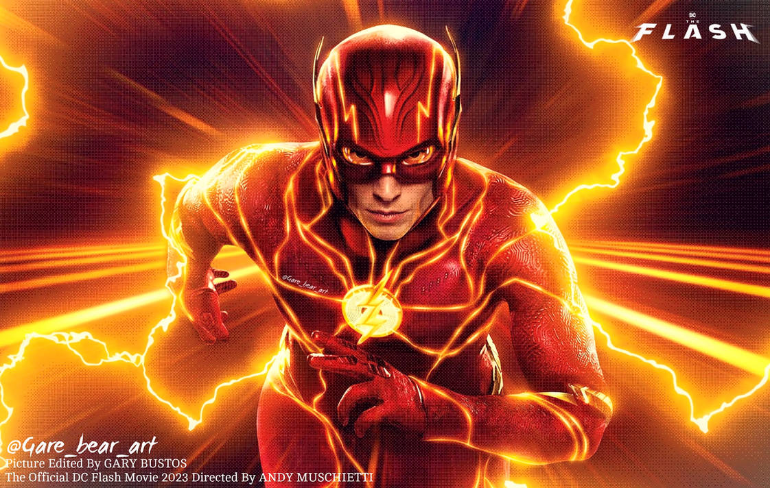The Flash Wallpaper (Into The Speed Force) by GareBearArt1 on DeviantArt