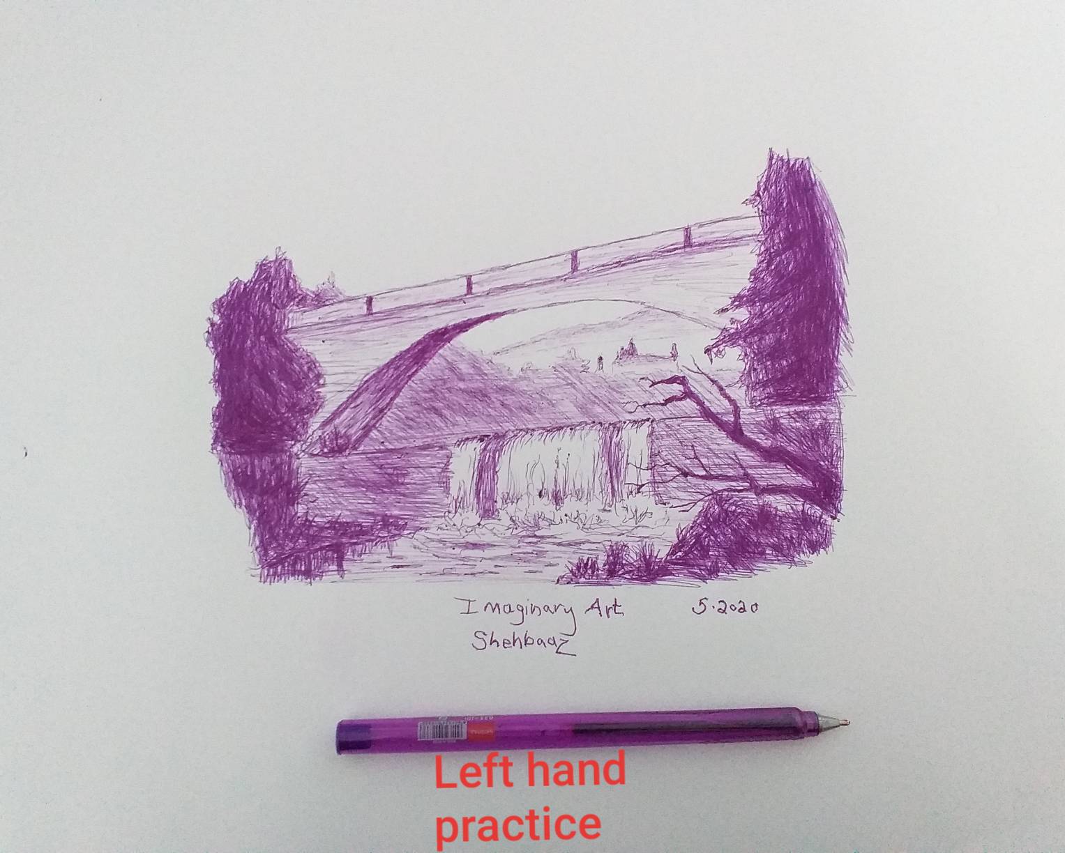 Left Handed Creative IMAGINARY LEFT HAND ART by ShehbaazArt on DeviantArt