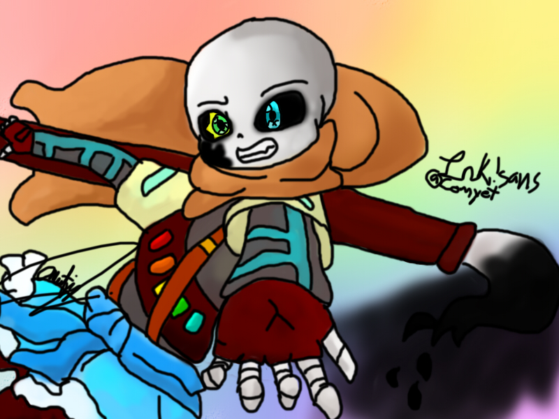 Ink!Sans Fanart .//. by MahNamesAu on DeviantArt