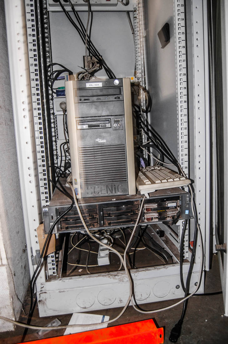 Factory - Empty Server Rack 2 by SneezerDK on DeviantArt