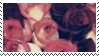 pink roses aesthetic stamp