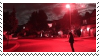 red glow aesthetic stamp by hematology