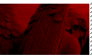 red angel aesthetic stamp