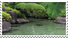 pond aesthetic stamp