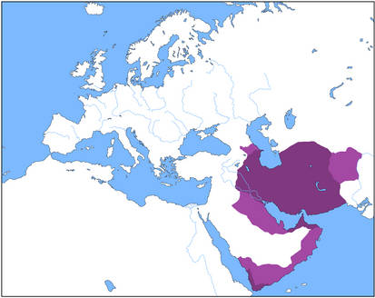 Sassanid Empire c. 600 CE